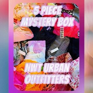 5 Piece NWT Reseller Mystery Box Anthropologie Urban Outfitters J Crew Boutique